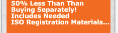 50% Less Than Buying ISO Materials Separately