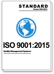Graphic of the ISO 9001:2015 Quality Management System Standard